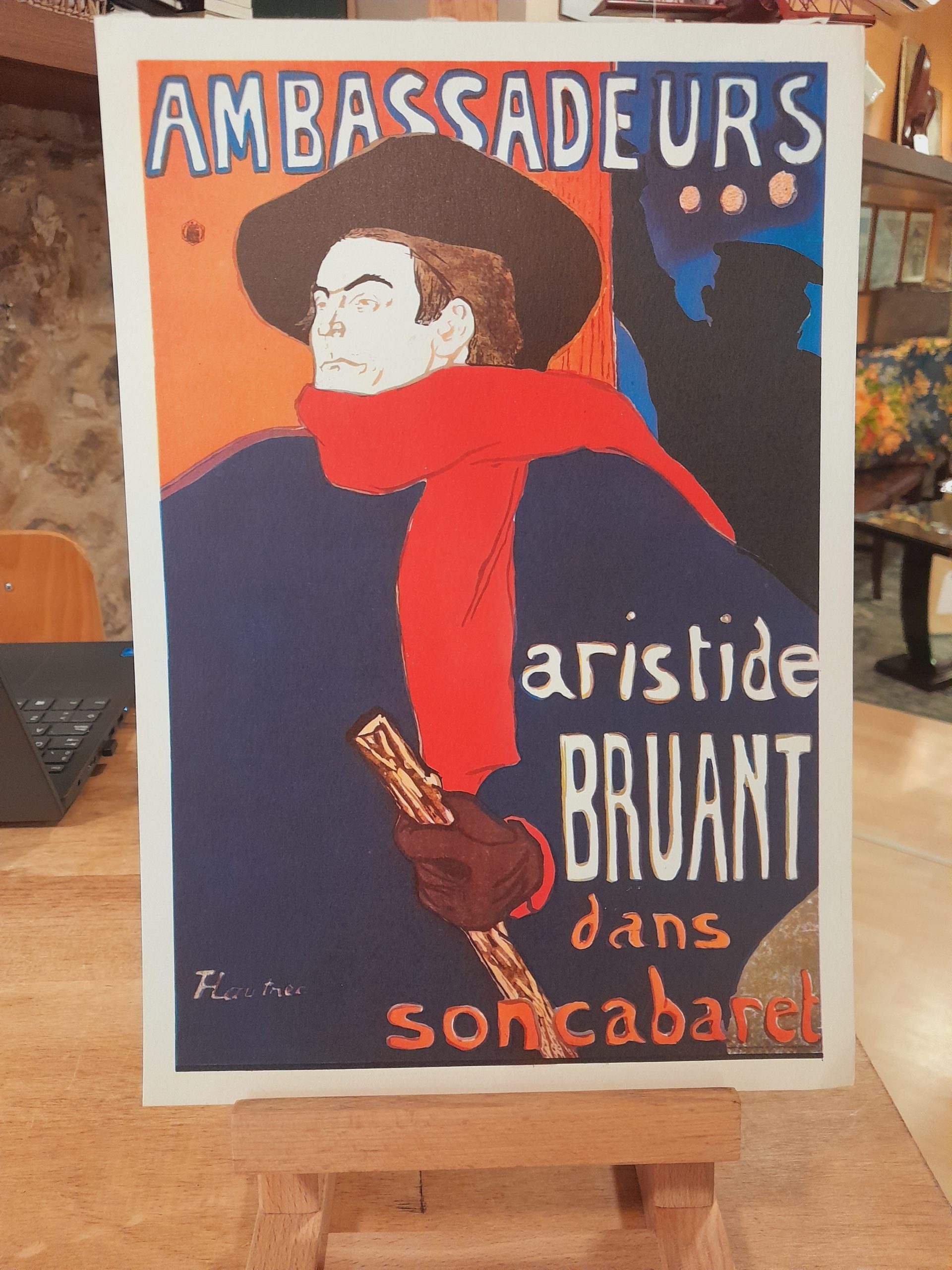 Reproducción de litografía de la colección París 1870-1920