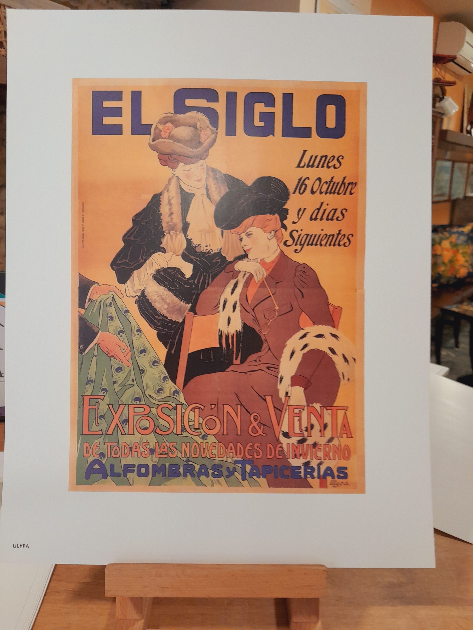 Reproducción de litografía de la colección Barcelona 1888-1936