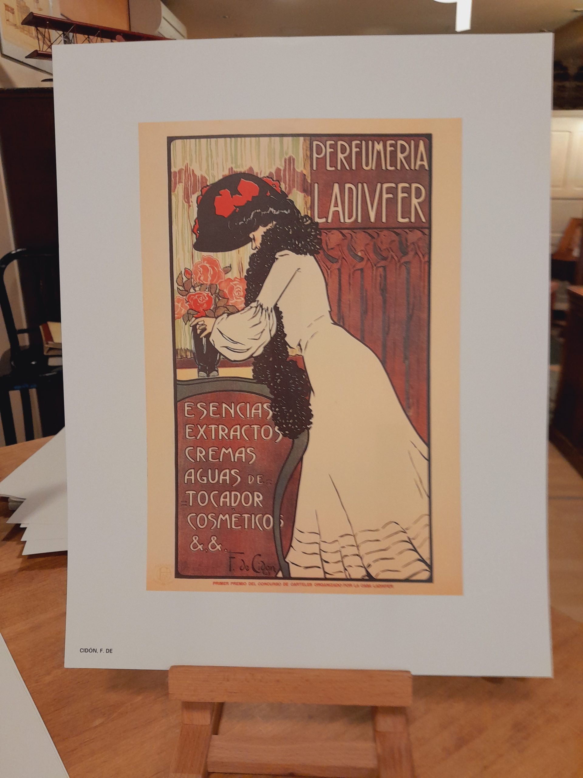 Reproducción de litografía de la colección Barcelona 1888-1936