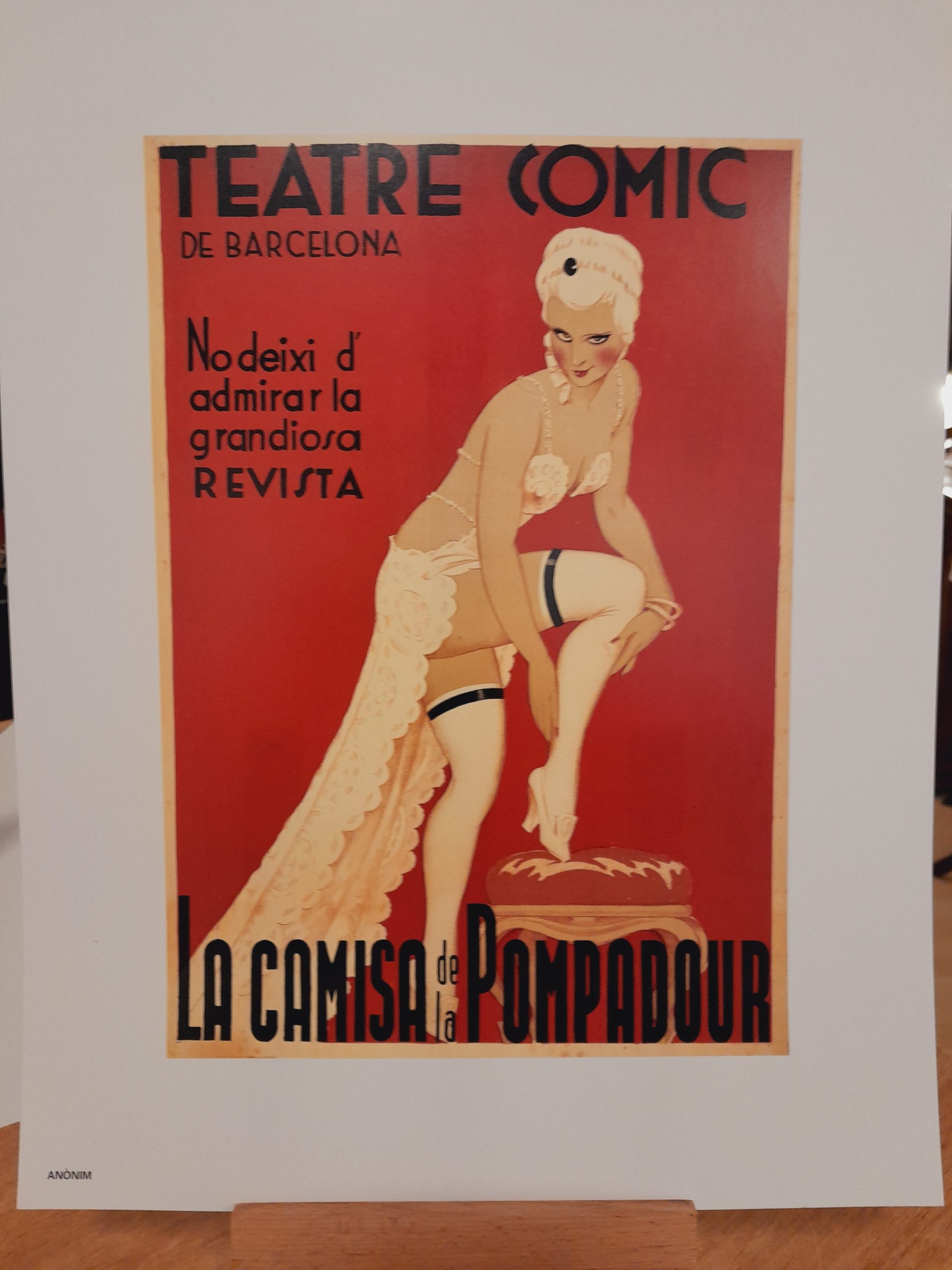 Reproducción de litografía de la colección Barcelona 1888-1936