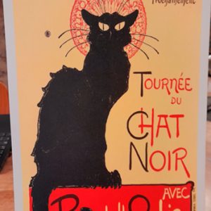 pòster chat noir
