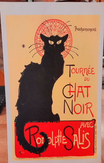 pòster chat noir